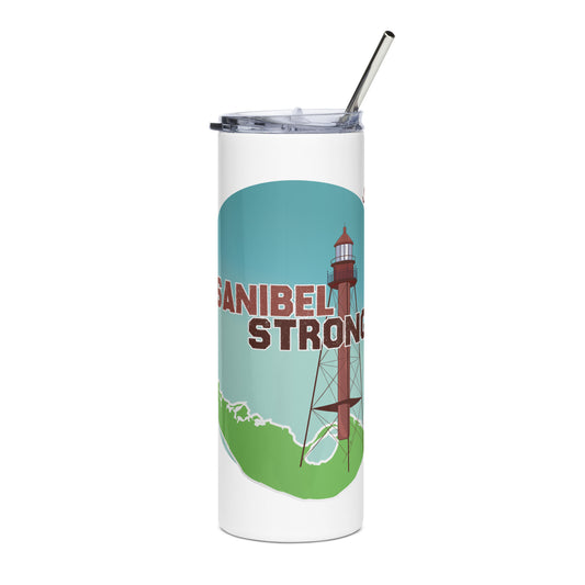 Sanibel Strong Standing Tall Stainless Steel Tumbler