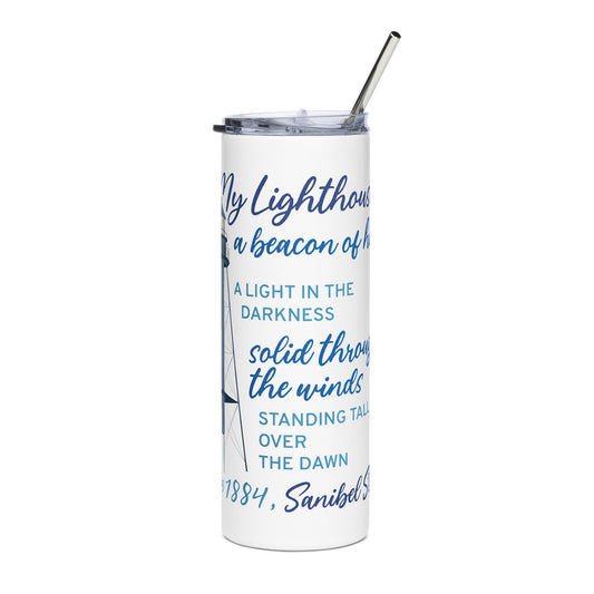My Lighthouse Poem - Stainless Steel Tumbler