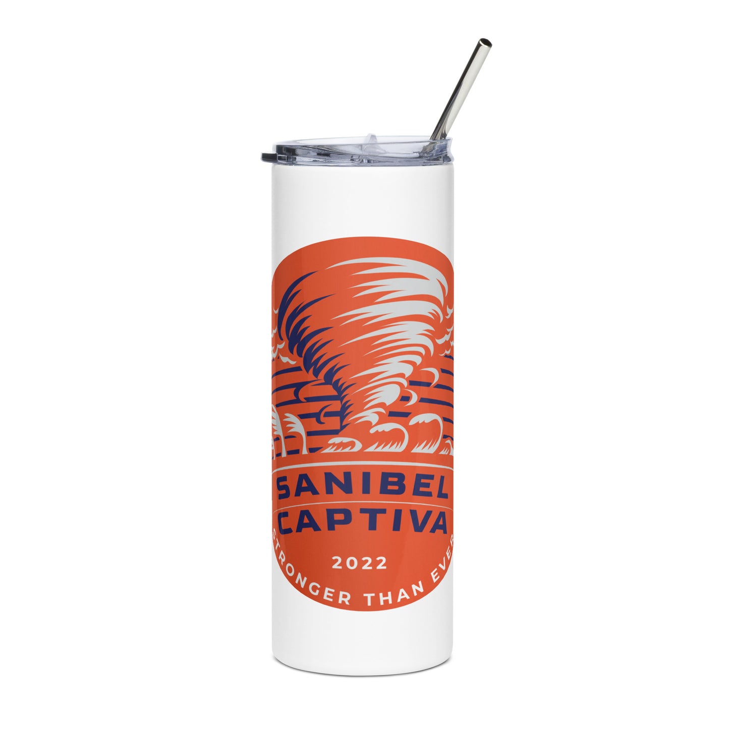 SanCap Stronger Than Ever Stainless Steel Tumbler