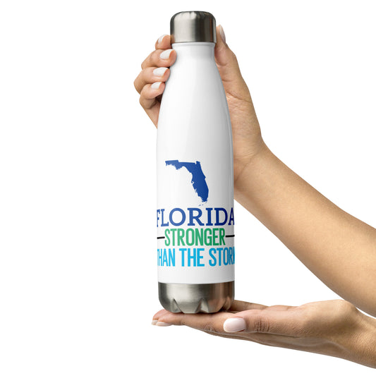 Florida Stronger Than The Storm Water Bottle