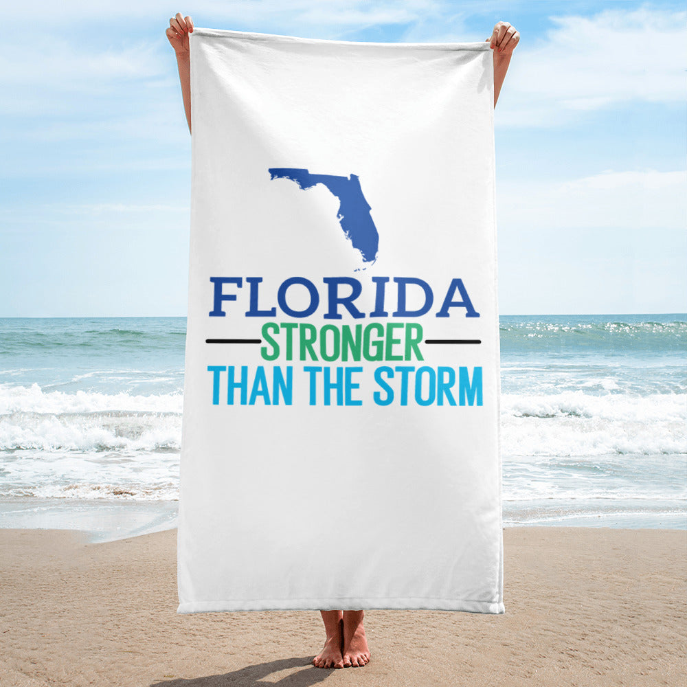 Florida Stronger Than The Storm Towel