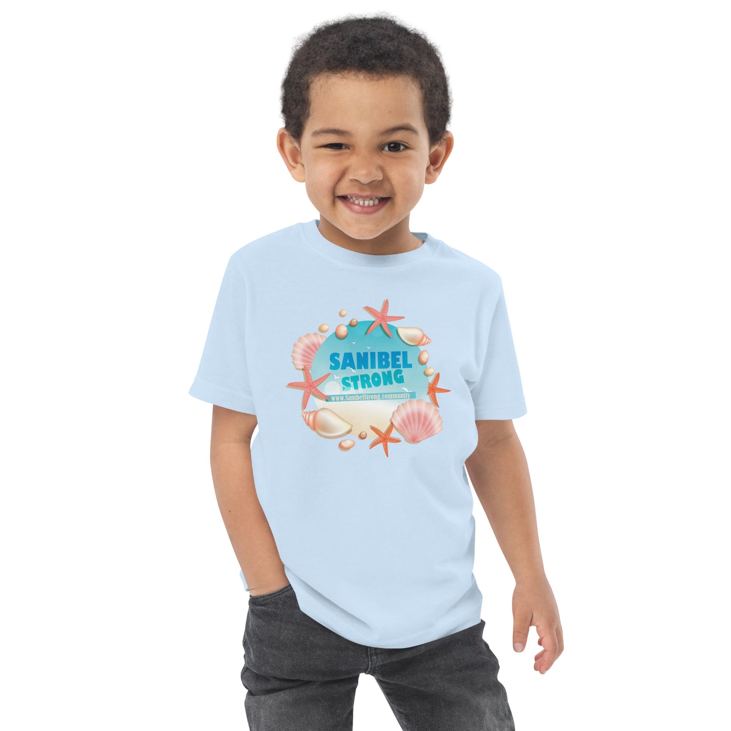 Sanibel Strong Starfish & Seashell - Toddler T-shirt