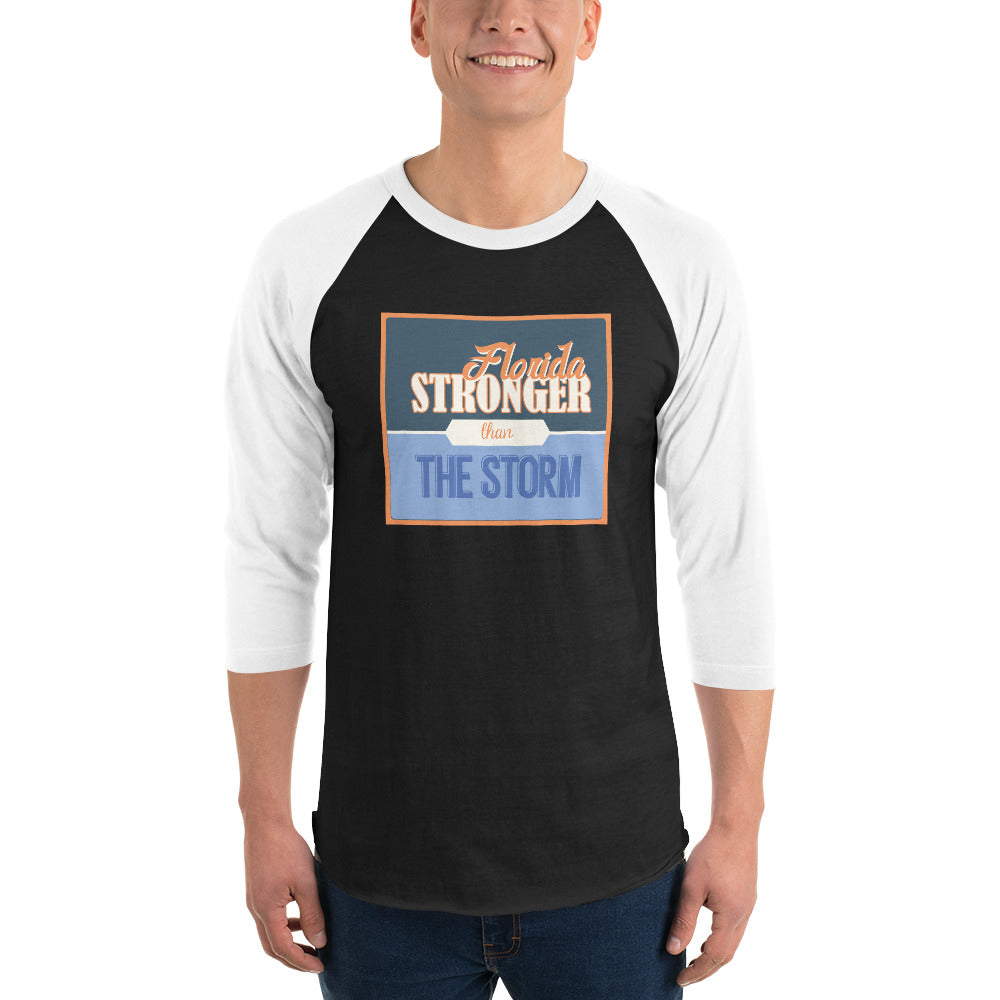 Florida Stronger Than The Storm 3/4 Sleeve Shirt