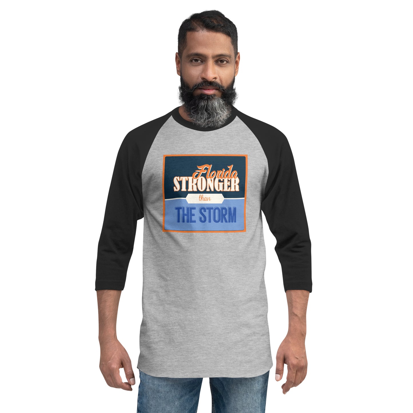 Florida Stronger Than The Storm 3/4 Sleeve Shirt