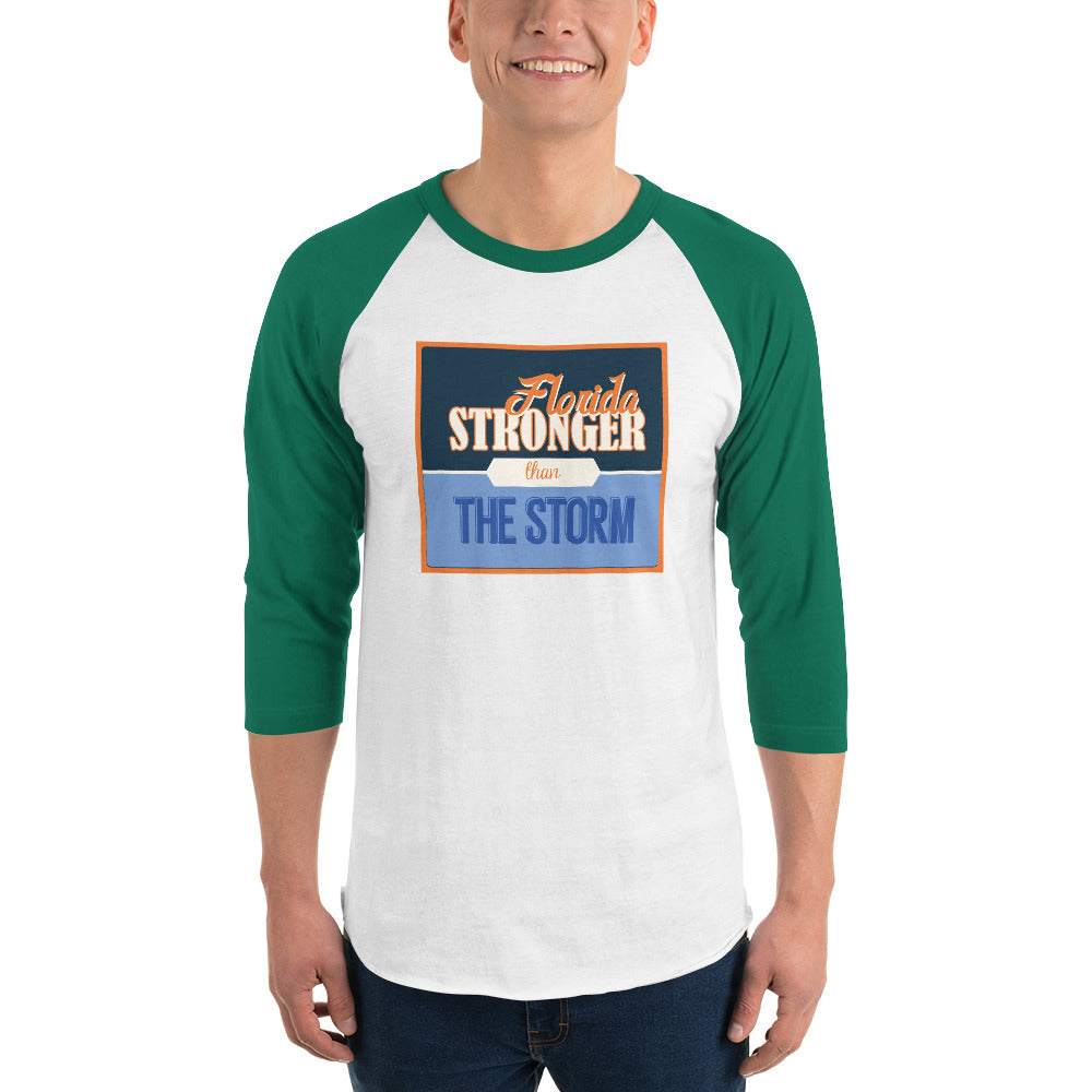 Florida Stronger Than The Storm 3/4 Sleeve Shirt