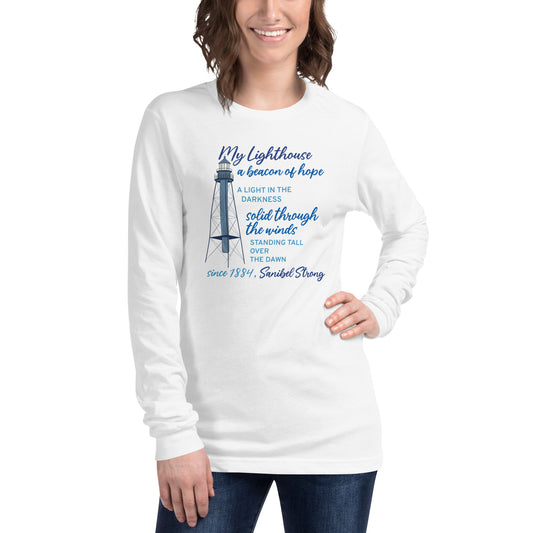 My Lighthouse Poem - Unisex Long Sleeve Tee