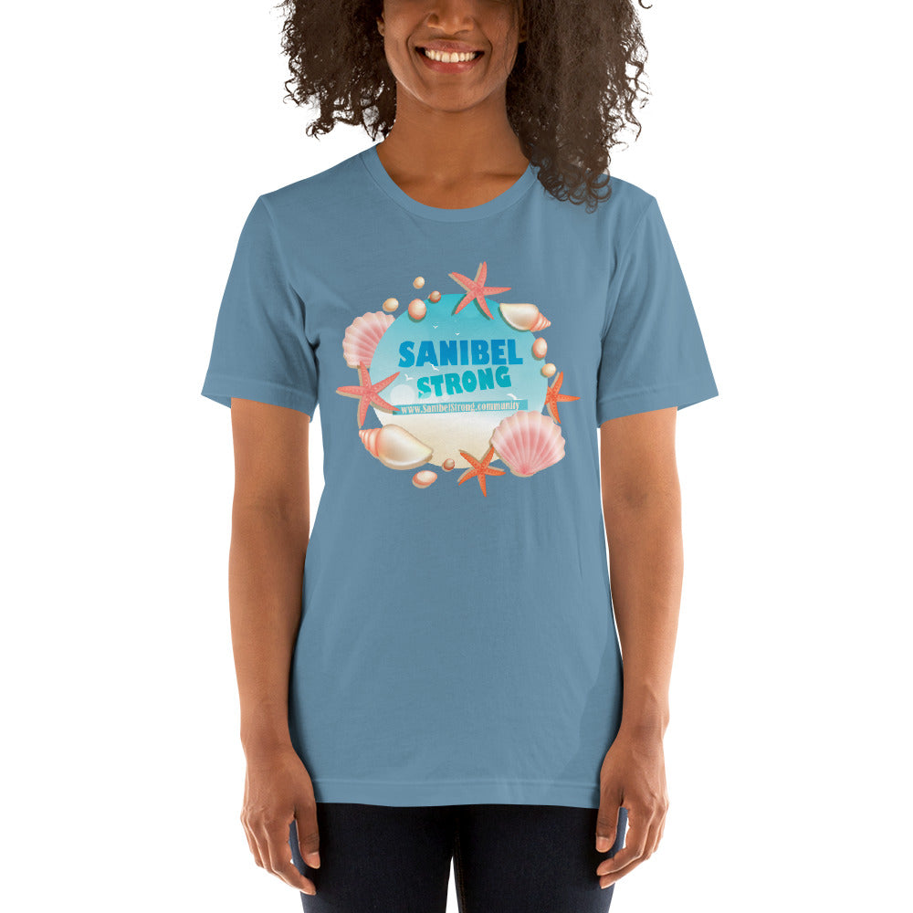 Sanibel Strong Starfish & Shells - Unisex T-shirt