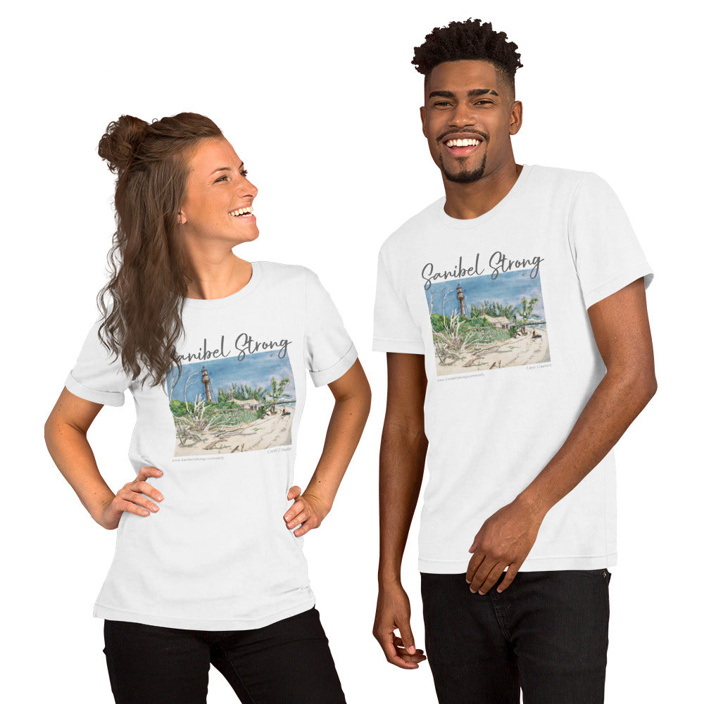 Sanibel Lighthouse and Driftwood Shirt