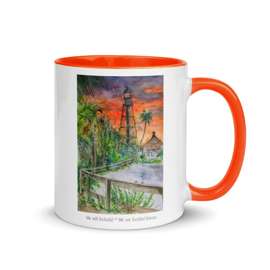 Sanibel Lighthouse Scott Kish Watercolor Mug