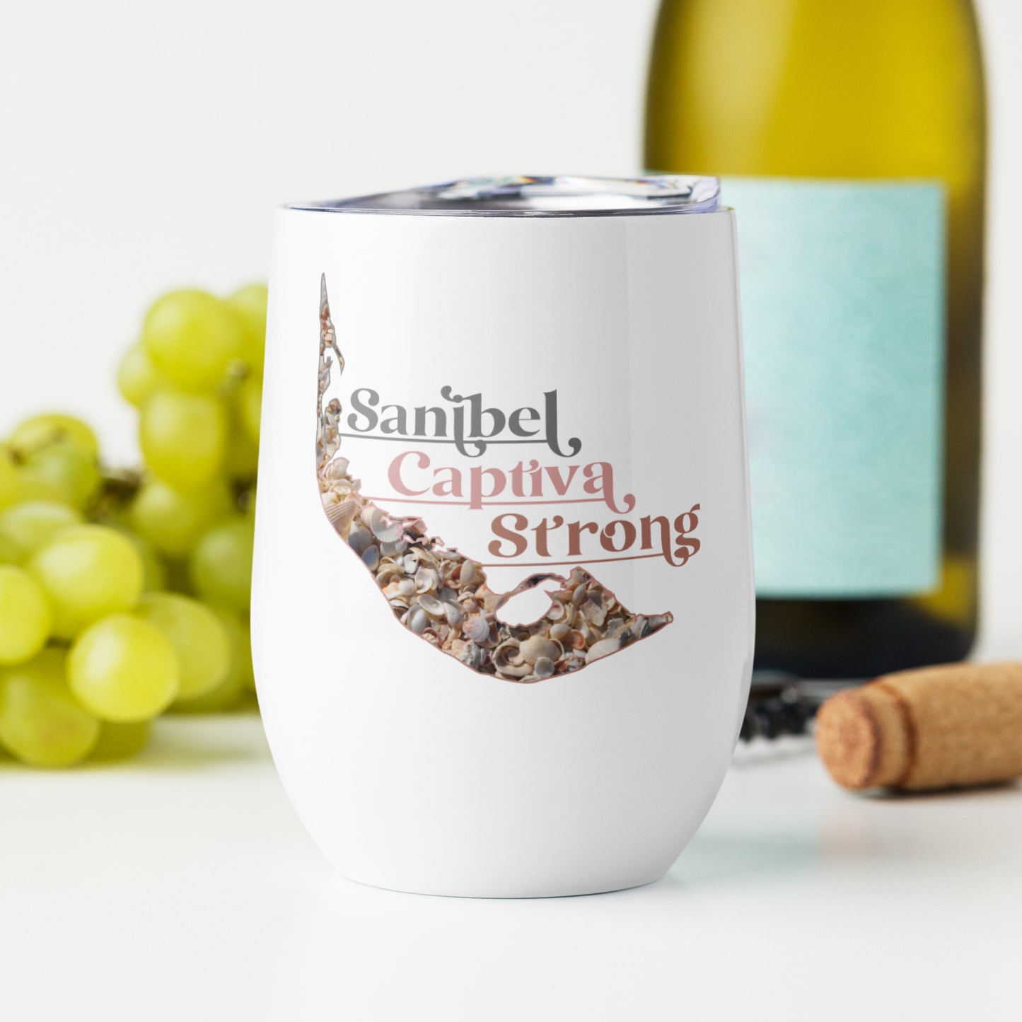 Sanibel Captiva Strong Wine Tumbler