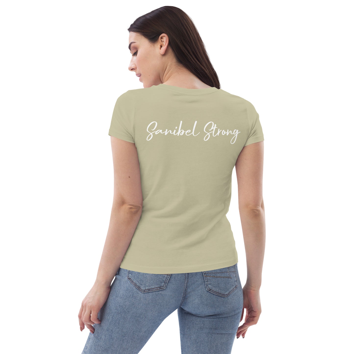 Sanibel Strong Women's Fitted Shirt (2 sided design)