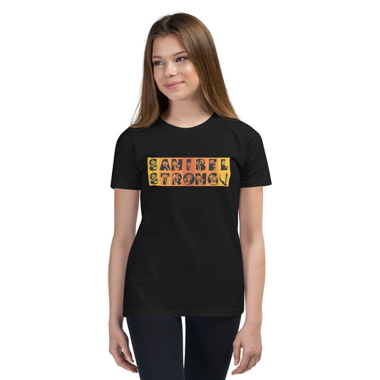Sanibel Strong Youth Shirt - Orange Design
