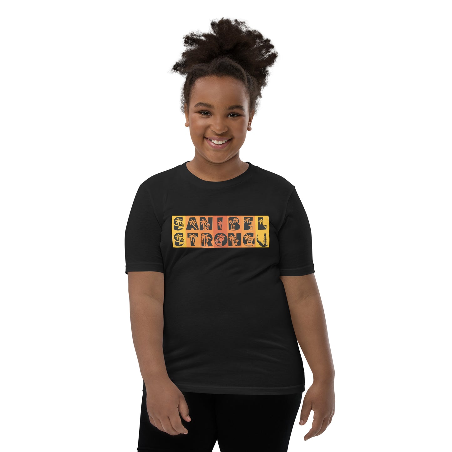 Sanibel Strong Youth Shirt - Orange Design